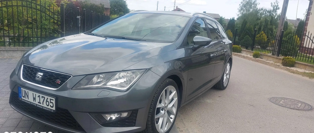 Seat Leon cena 54900 przebieg: 143000, rok produkcji 2015 z Koprzywnica małe 379